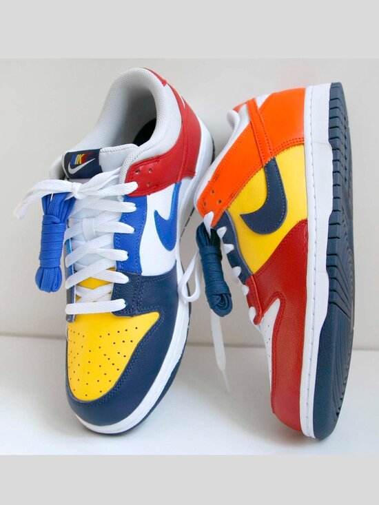 Nike Dunk Low Japan QS Men\'s Shoes Midnight Navy and Varsity Red Size 11 RARE main image 11